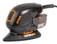 Дельташлифовальная машина сетевая Worx WT649, 65 Вт, 95x136 мм