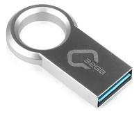 Флешка Qumo Ring 32Gb, USB 3.0, Серый QM32GUD3-Ring 23863