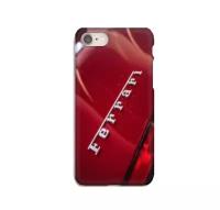 Силиконовый чехол Ferrari на Apple iPhone 7/ Айфон 7