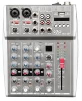 SVS Audiotechnik AM-4 DSP Микшерный пульт аналоговый, 4-канальный, 24 DSP эффекта, USB интерфейс