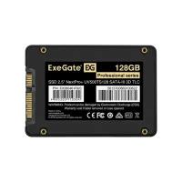 ExeGate SSD диск 128ГБ 2.5 ExeGate NextPro+ UV500TS128 EX280461RUS (SATA III) (ret)