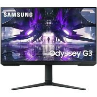 27" Монитор Samsung Odyssey G3 S27AG300NI, 1920x1080, 144 Гц, *VA, черный