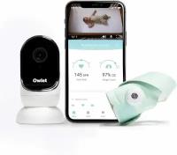 Радио и Видео няня, Owlet Baby Monitor Duo - новая видеокамера Smart Sock 3 + HD - отслеживает частоту сердечных сокращений, кислород и тенденции сна из любого места, а также уведомления о звуке и движении