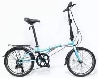 Складной велосипед Dahon Dream D6 (2021) 20 Голубой