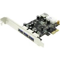 USB контроллер St-Lab PCI-E USB 3.0 4-Port (3+1) Card (U-750)