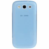 Ультратонкий чехол для Samsung Galaxy S3 i9300, s3 Duos (голубой)