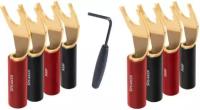 AudioQuest SureGrip 100 Multi-Spade gold (set 8)