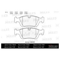 Колодки тормозные (Новая смесь) BMW E36/E46/Z3 E36/Z4 E85 98 передние E400301 MILES E400301