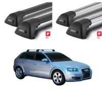 Yakima Багажник Yakima (Whispbar) на крышу Audi A3/S3/RS3 Sportback (Ауди A3/S3/RS3 Спортбек) 5 Door Hatch 2004 - 2012 интегрированные рейлинги