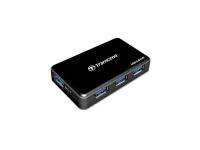 Концентратор USB 3.0 Transcend TS-HUB3K 4 х USB 3.0 черный