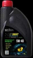 Моторное масло GT Oil GT Smart 5W40 полусинтетическое 1л