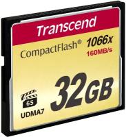 Transcend Карта памяти Transcend 32GB CompactFlash 1000x