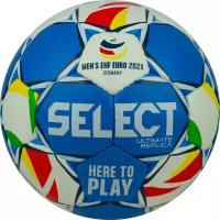 Мяч гандбольный SELECT Ultimate EHF Euro Men Replica v24, 3571854487, р.3, EHF Appr