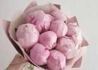 Букет Пионы розовые, красивый букет цветов, пионов, шикарный, цветы премиум