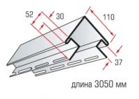 Наружный угол, (BLOCKHOUSE) (бревно), фурнитура к сайдингу Альта Профиль