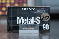 Аудиокассета SONY Metal-S 90