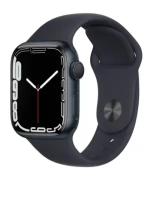 Смарт-часы Apple Watch Series 7 41mm midnight aluminum case with midnight sport band не РСТ