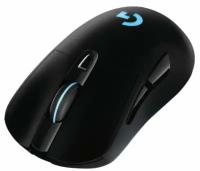 Logitech Мышь беспроводная Logitech G703 LightSpeed (Hero) чёрный USB (910-005640)