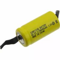 Аккумулятор 1.2V 0.4Ah Ni-Cd 2/3AA, с выводами