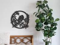 Панно/декор из дерева на стену Маленькие птички