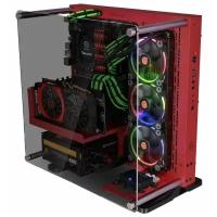 Корпус Thermaltake Core P3 TG (CA-1G4-00M6WN-05) ATX/ Wall Mount/ white / no PSU / Snow Edition