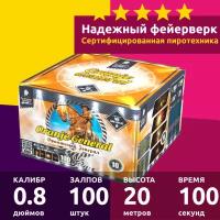 Салют «Оранжевый генерал» 100 залпов, 0.8