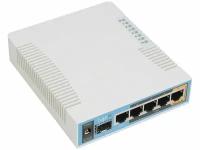 Беспроводной маршрутизатор MikroTik Беспроводной маршрутизатор MikroTik hAP ac RB962UiGS-5HacT2HnT WiFi + 4 порта LAN 1Гбит/сек.+ 1 порт WAN 1Гбит/сек. + 1 порт SFP + 1 порт USB2.0 (ret)