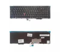 Keyboard / Клавиатура для ноутбука Lenovo ThinkPad Edge E531, E540, T540, T540p, Grant-105SU, черная с рамкой, с трекпойнтом, гор. Enter ZeepDeep