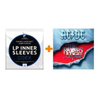 AC/DC Razor`s Edge LP + Конверты внутренние COEX для грампластинок 12" 25шт Набор