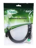 Кабель AOPEN HDMI 19M/M 1.4V+3D/Ethernet, позолоч. контакты, 1.8/2 м