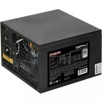 Блок питания 550W ExeGate 80 PLUS® 550PPH-LT-S-OEM (ATX, APFC, КПД 82% (80 PLUS)SC, 12cm fan, 24pin, (4+4)pin, PCIe, 5xSATA, 3xIDE, black, кабель 220V