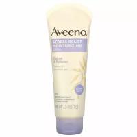 Aveeno, Увлажняющий лосьон для снятия стресса, лаванда, 71 г (2,5 унции)