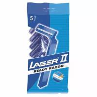 Бритвы одноразовые комплект 5 шт. LASER 2 (аналог Gillette 2), 5015911101086, 2 штуки