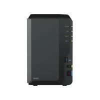 Synology Дисковый массив DS223 Сетевое хранилище NAS, слоты 2x2.5" 3.5" SATA3, 1x1 Гбит с, 3xUSB 3.X, Realtek RTD1619B 4x1.7 ГГц, DDR4 2Gb, 60W