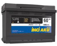 Аккумулятор INCI GS YUASA 60 Ah 540 A ПП D43