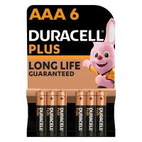 Батарея Duracell ААА LR03-6BL PLUS 6 шт
