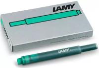 Lamy T 10 GR Картридж с синими чернилами для перьевых ручкек t10, green lamy