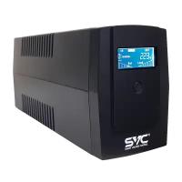 Линейно-интерактивный ИБП SVC V-650-R-LCD, 650 ВА/ 390 Вт