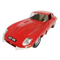 Jaguar E Coupe 1:18 коллекционная металлическая модель автомобиля Bburago 18-12044 red