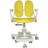 Кресло детское ортопедическое Duorest DuoKids DR-280DDS - желтое (экокожа)
