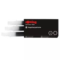 Картридж для рапидографа Rotring S0194640 картр.:черный (упак.:3шт)