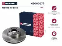 MARSHALL M2000679 M2000679_диск тормозной передний!\ BMW E60/E61 520/530/525/530D 03>