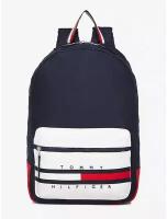 Рюкзак TOMMY HILFIGER, текстиль, синий