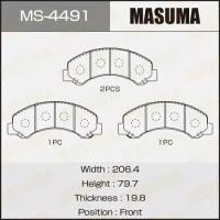 Колодки дисковые MASUMA HINO 300 (1/6) MASUMA MS-4464