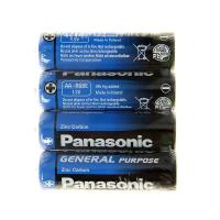 Panasonic Батарейка солевая Panasonic General Purpose, AA, R6-4S, 1.5В, спайка, 4 шт