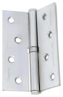 Дверная петля универсальная врезная правая Palladium N613S4 100х75х2,5 мм никель