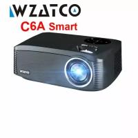 Новый светодиодный проектор WZATCO C6, Android 1920, Wi-Fi, Full HD