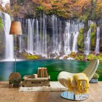 Фотообои Водопад сказочный в Японии 275x413 (ВхШ), бесшовные, флизелиновые, MasterFresok арт 9-916