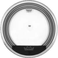 REMO PW-1324-00 BASS, POWERSONIC, CLEAR, 24'' пластик