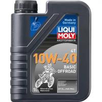 Масло 4-х тактное Liqui Moly Motorbike 4T Basic Offroad 10W-40 1 л